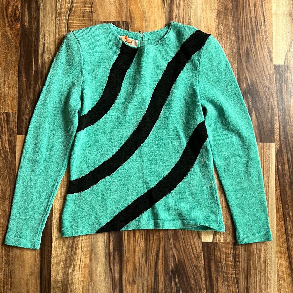 Vintage Barbara Kofo Retro Sweater Top Size S
